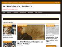 Tablet Screenshot of libertarian-labyrinth.org